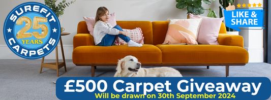 Win £500 worth of Carpets in September 2024