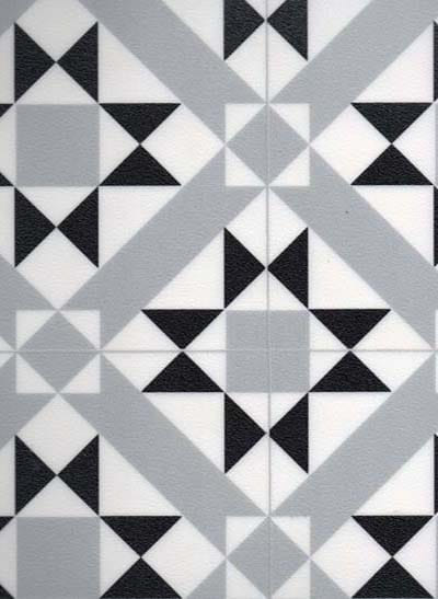 Trendtex Geometric Tile Vinyl Flooring