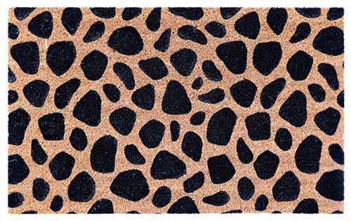 Animal Print Coir Mat