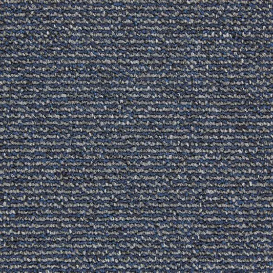 JHS Carpets Rimini Stripe Carpet Tile Nightshade