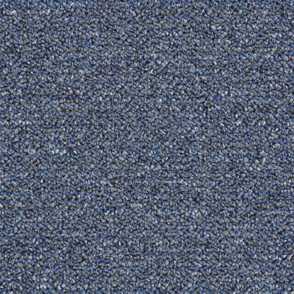 JHS Carpets Rimini Stripe Carpet Tile Cadet Blue