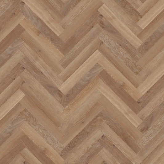 Karndean Knight Tile Parquet LVT Pale Limed Oak