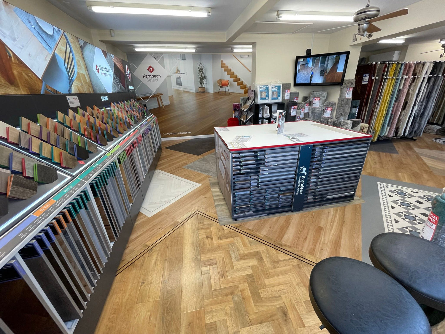 Our Karndean LVT Showroom in Doncaster!