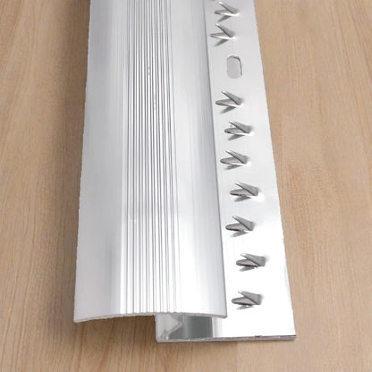 Surefit Carpets Zigzag Door Trim Silver