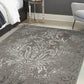 Avery Damask Grey Rug