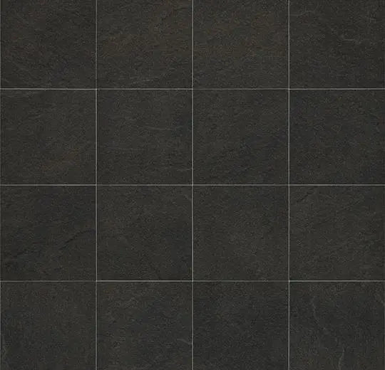 Forbo Novilon Viva Vinyl Floor Black Stone Tile