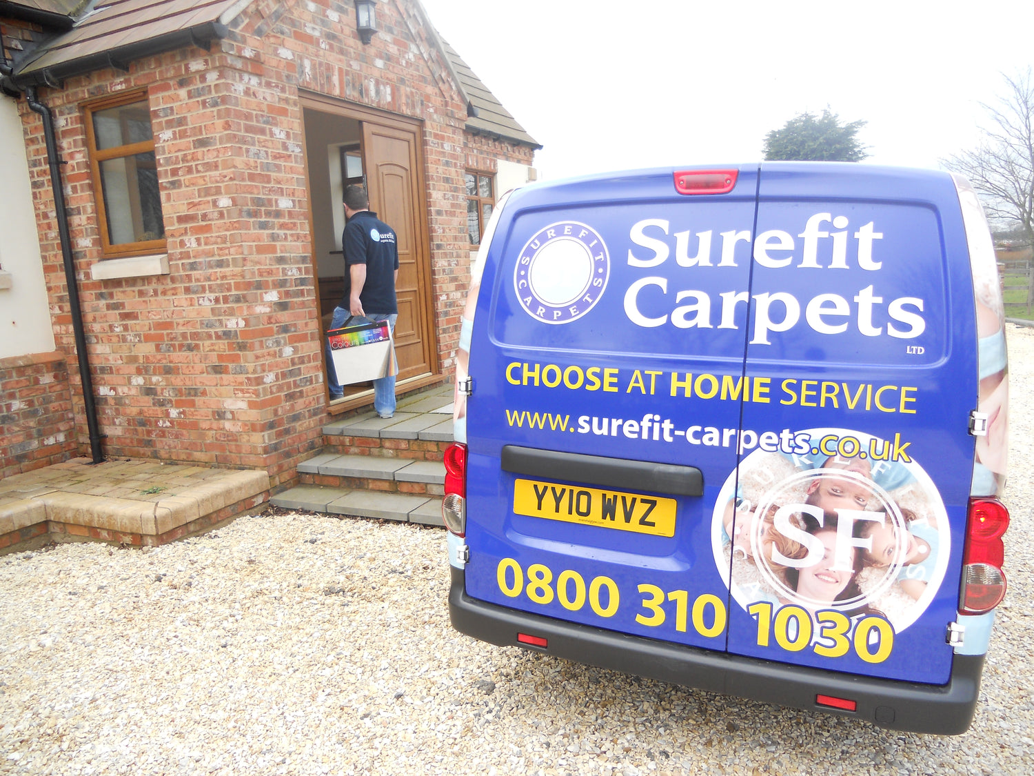 Surefit Carpets Choose at Home Service is available near you in and around Doncaster.