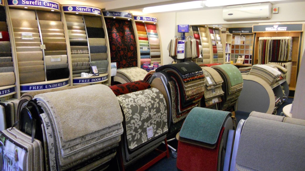 Buy carpet tiles from our Doncaster showroom.