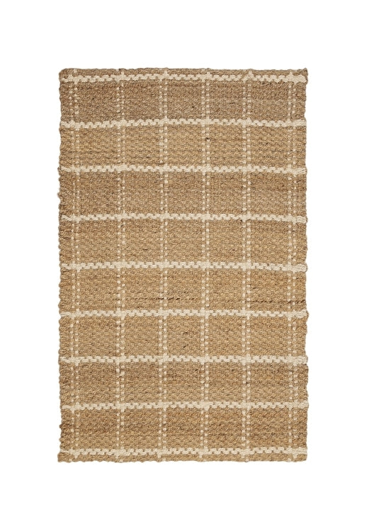 Jute Check Rug