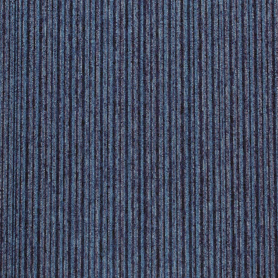 Burmatex Tivoli Multiline Carpet Tile Mediterranean Topaz